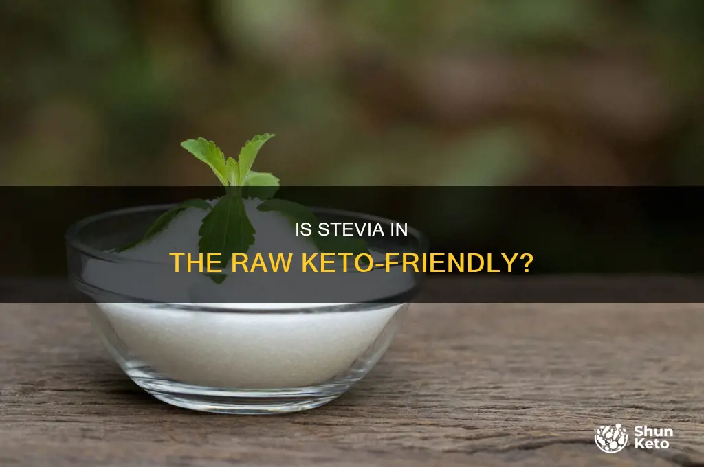 is stevia in the raw okay for keto