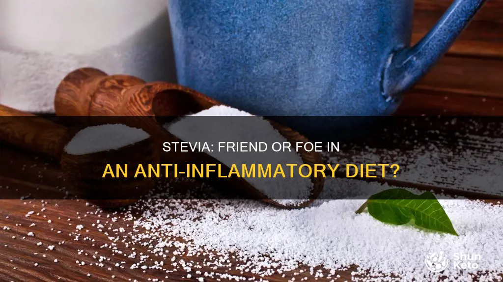is stevia ok on anti inflammatory diet