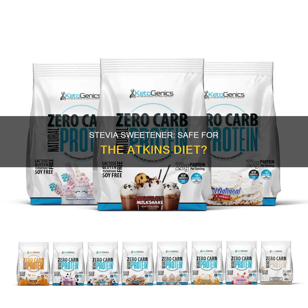 is stevia ok on atkins diet