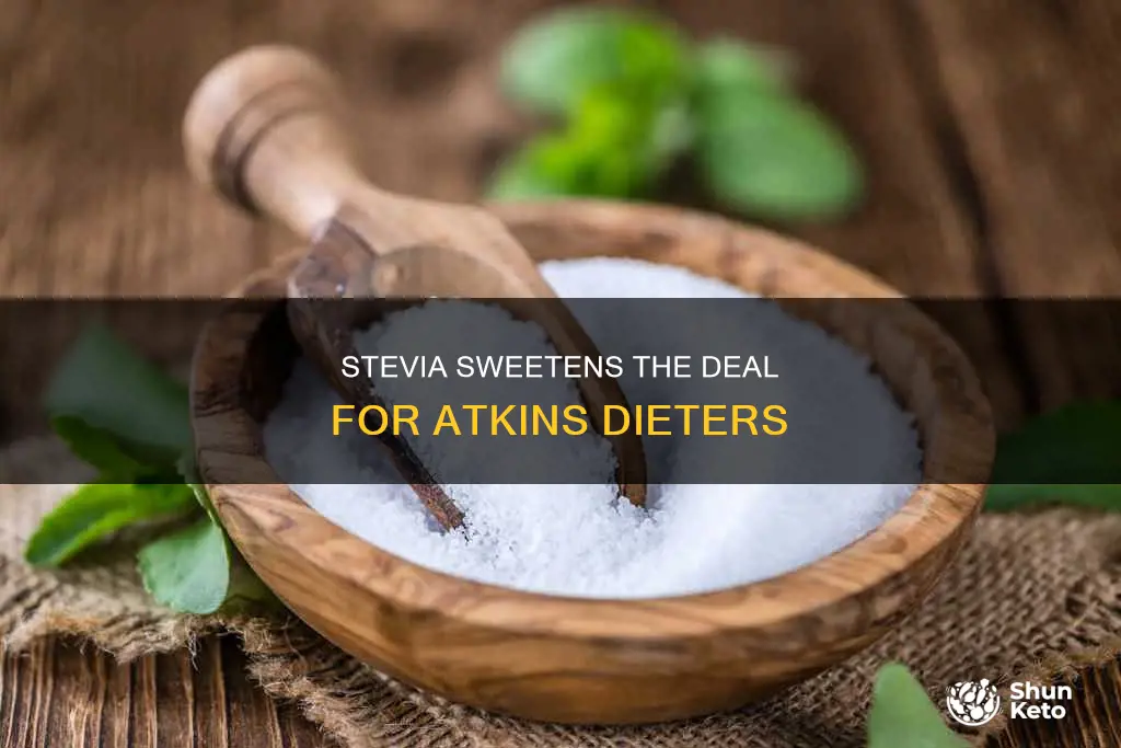 is stevia permitted in atkins diet phase one