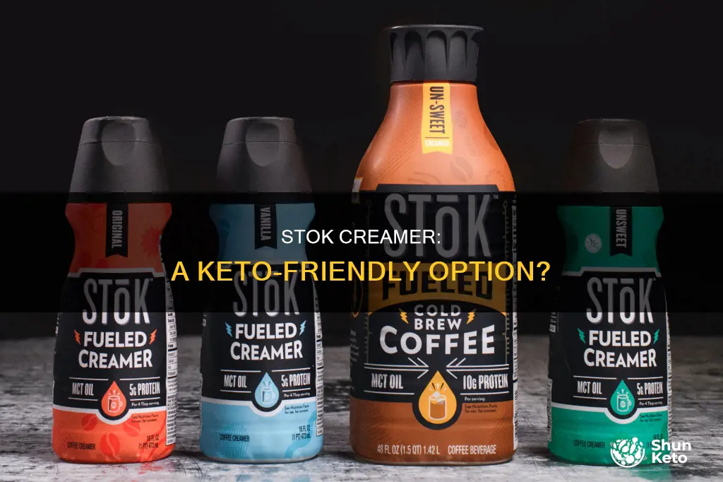 is stok creamer keto