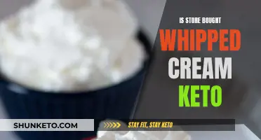 Whipped Cream Keto: Store-Bought Options