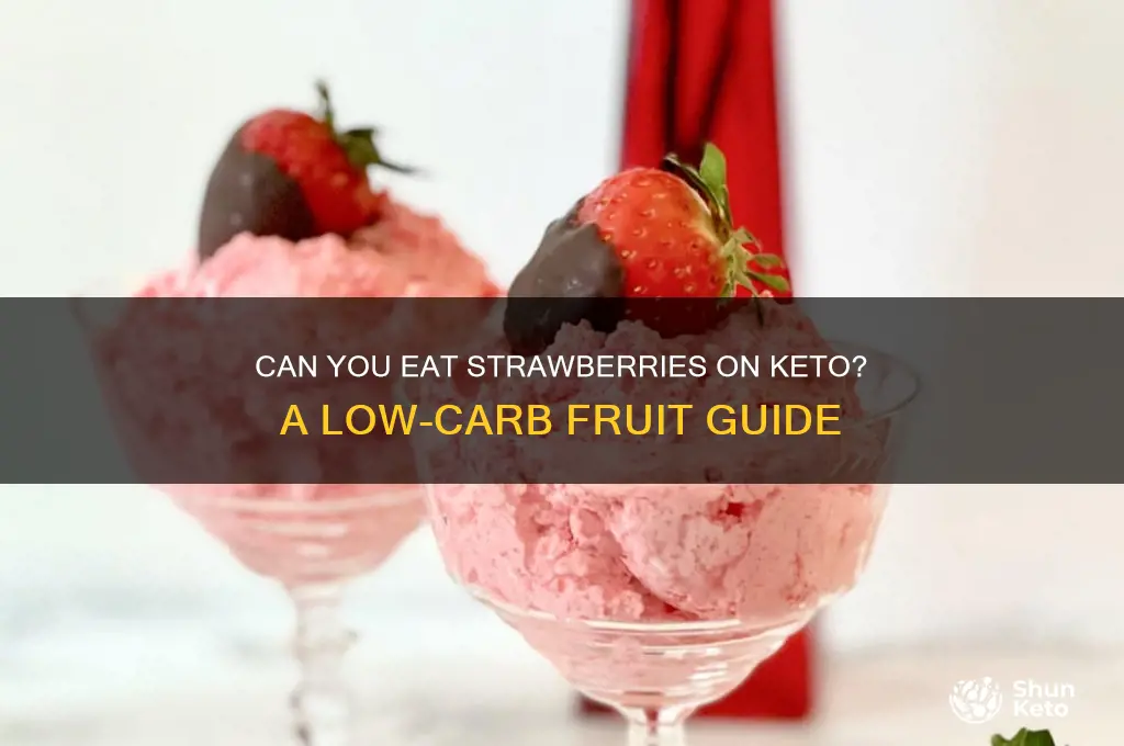 is strawberry allowed in keto diet