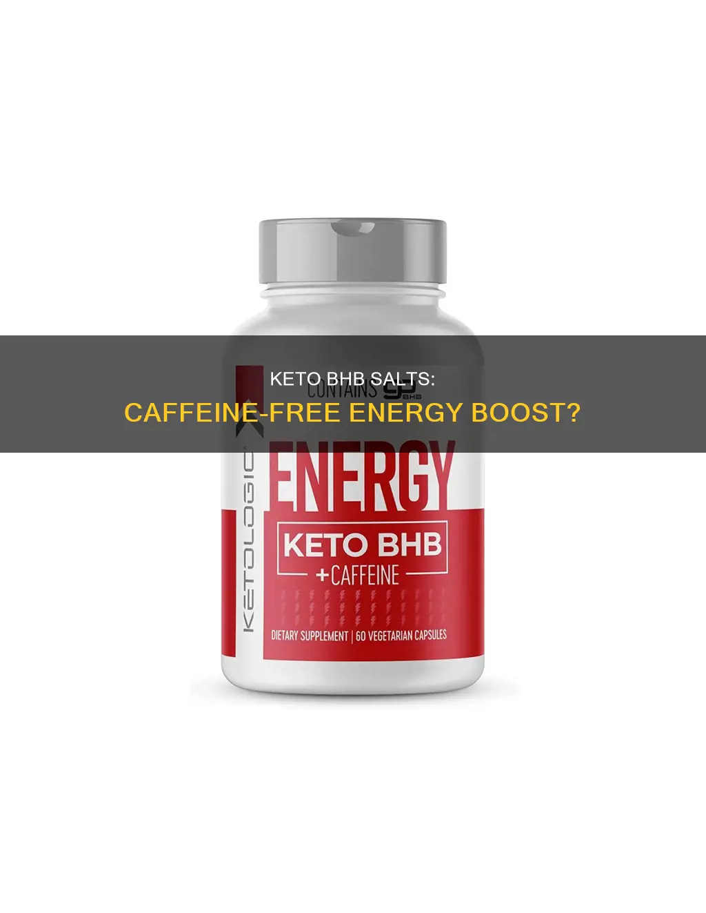 is strong keto bhb salts 800 mg caffeine free