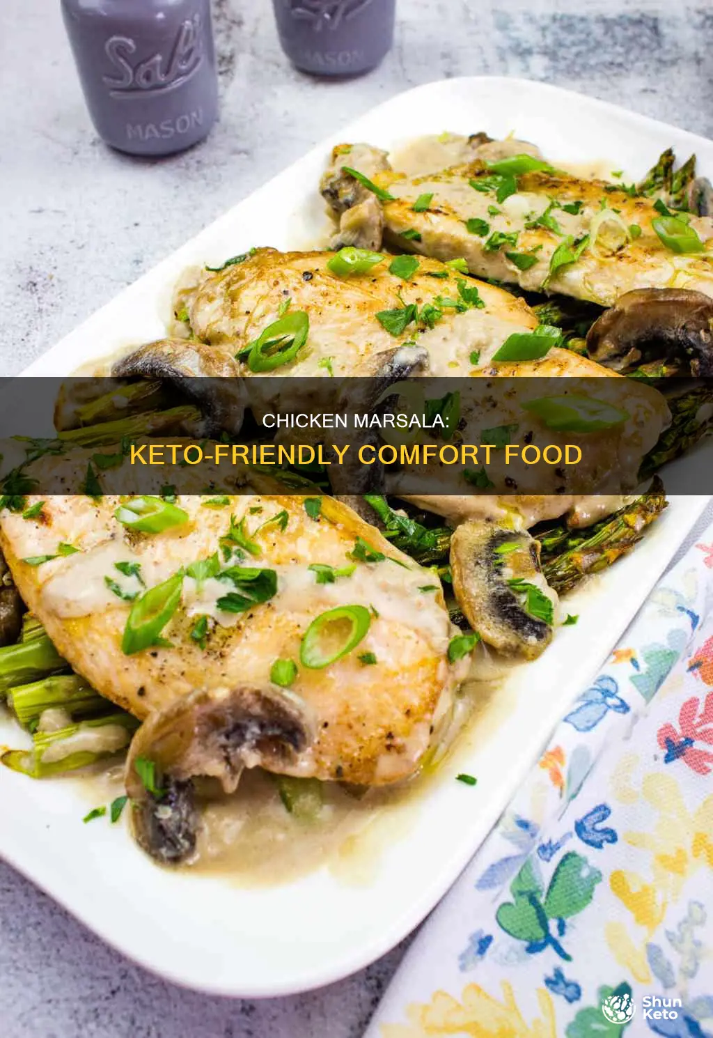 is stuffed chicken marsala keto