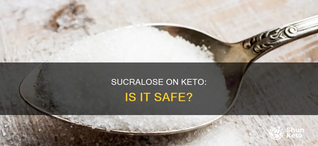 is sucralose acceptable on a ketogenic diet