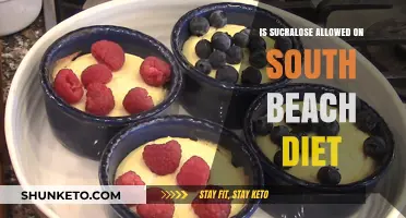 Sucralose on South Beach Diet: Is It Allowed?