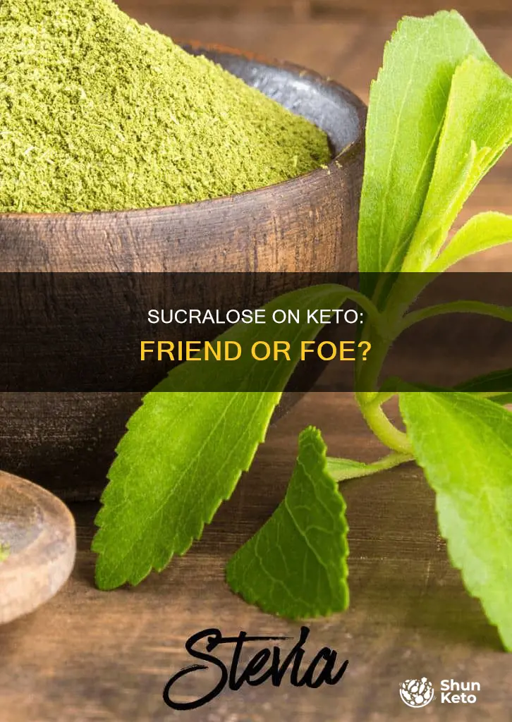 is sucralose ok on ketogenic diet