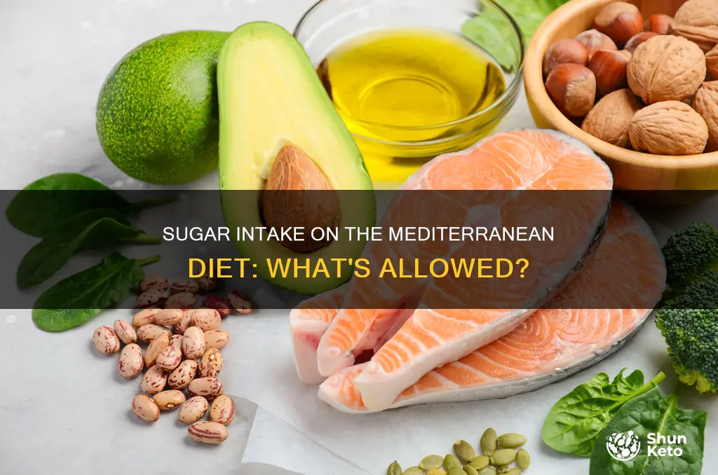 is sugar allowed on mediterranean diet