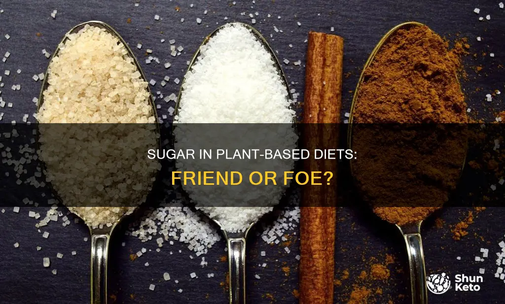 is sugar allowed on plant based diet