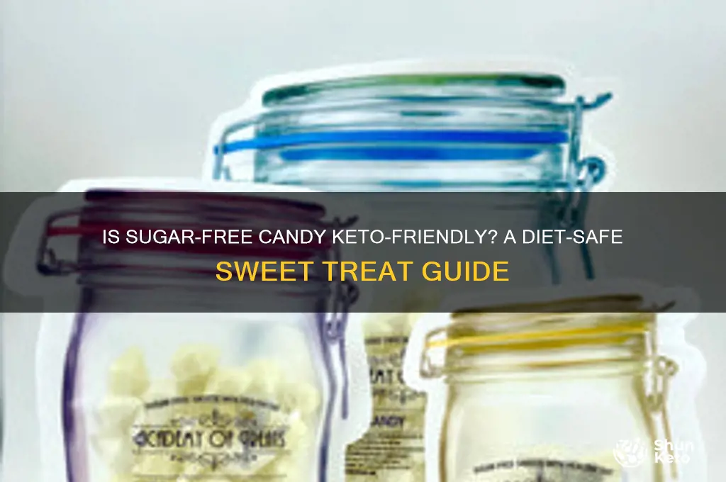 is sugar free candy ok for keto diet