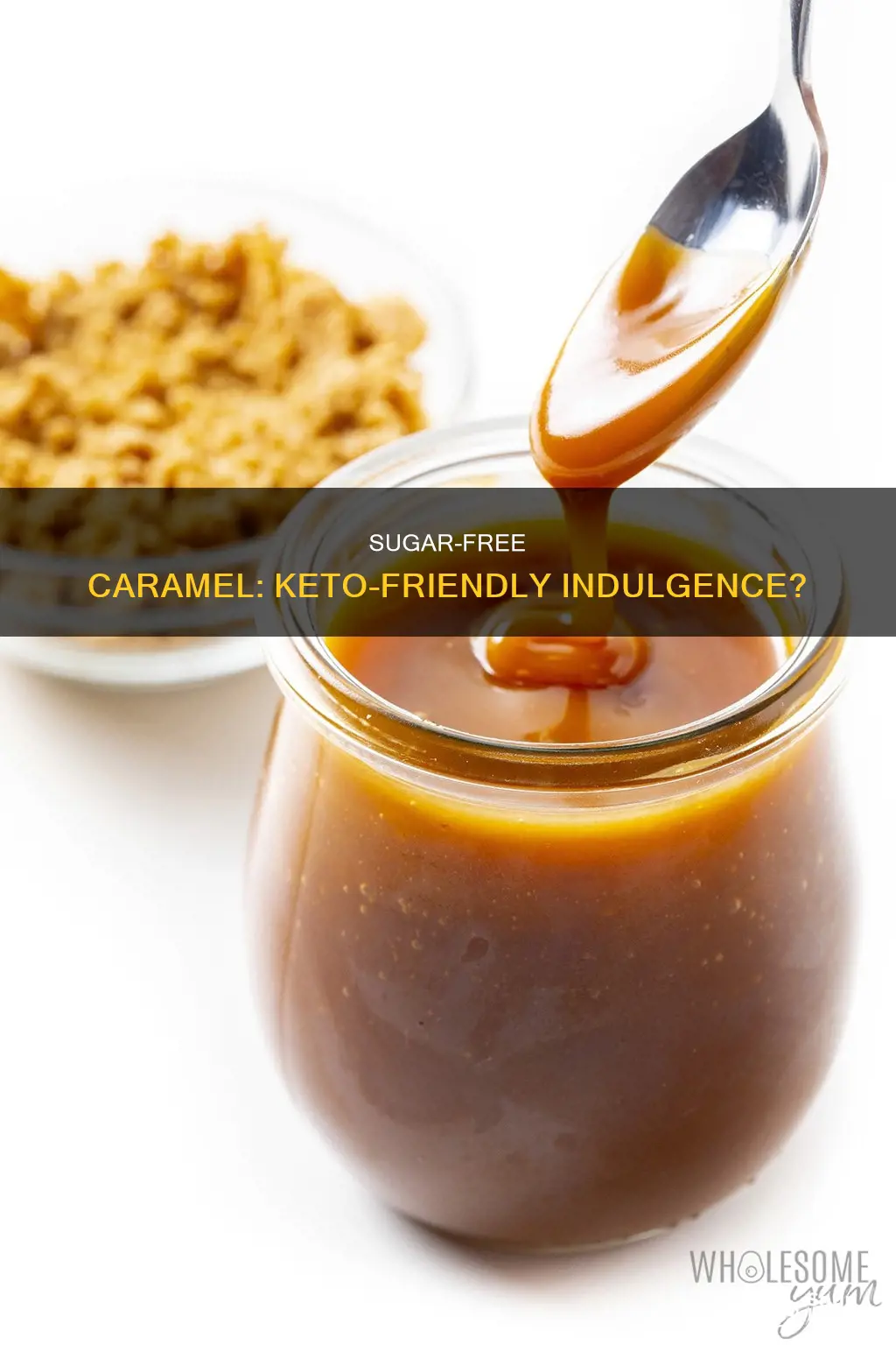 is sugar free caramel keto