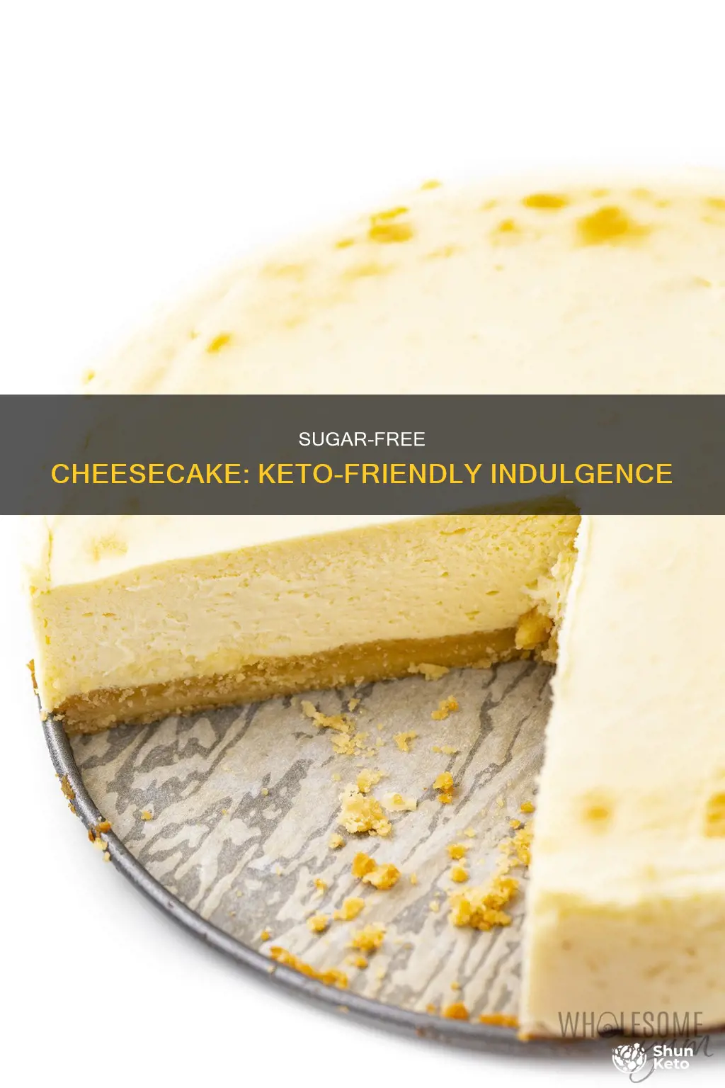 is sugar free cheesecake keto