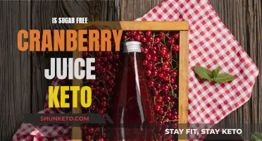 Sugar-Free Cranberry Juice: Keto-Friendly Beverage?