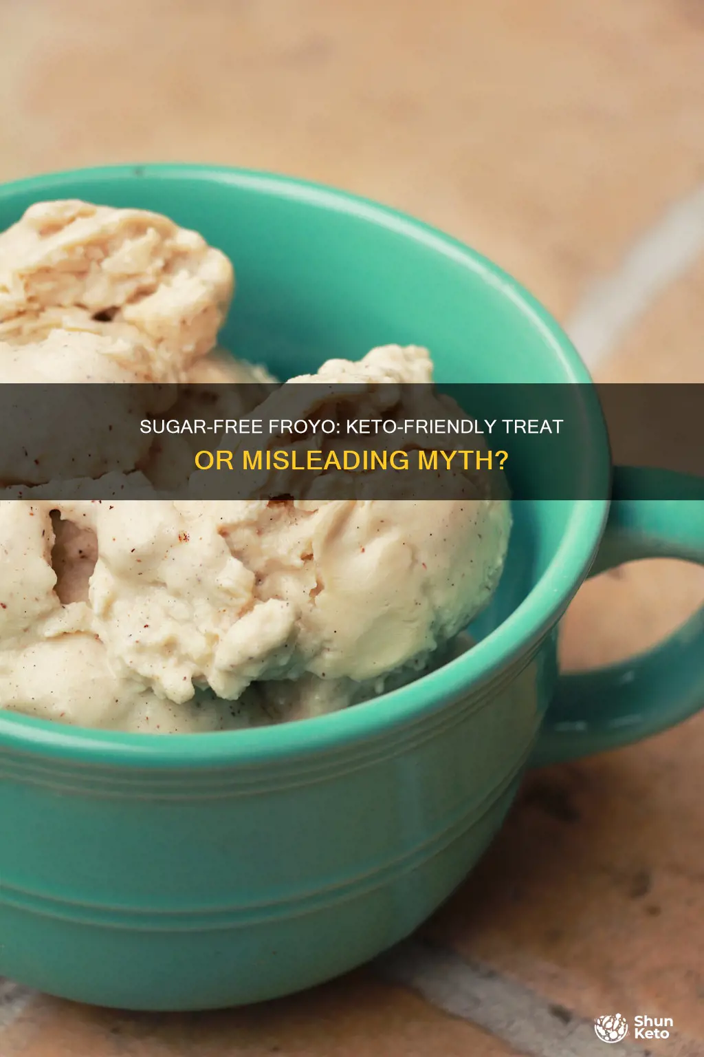 is sugar free froyo keto