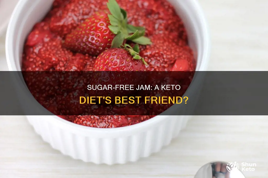 is sugar free jam keto