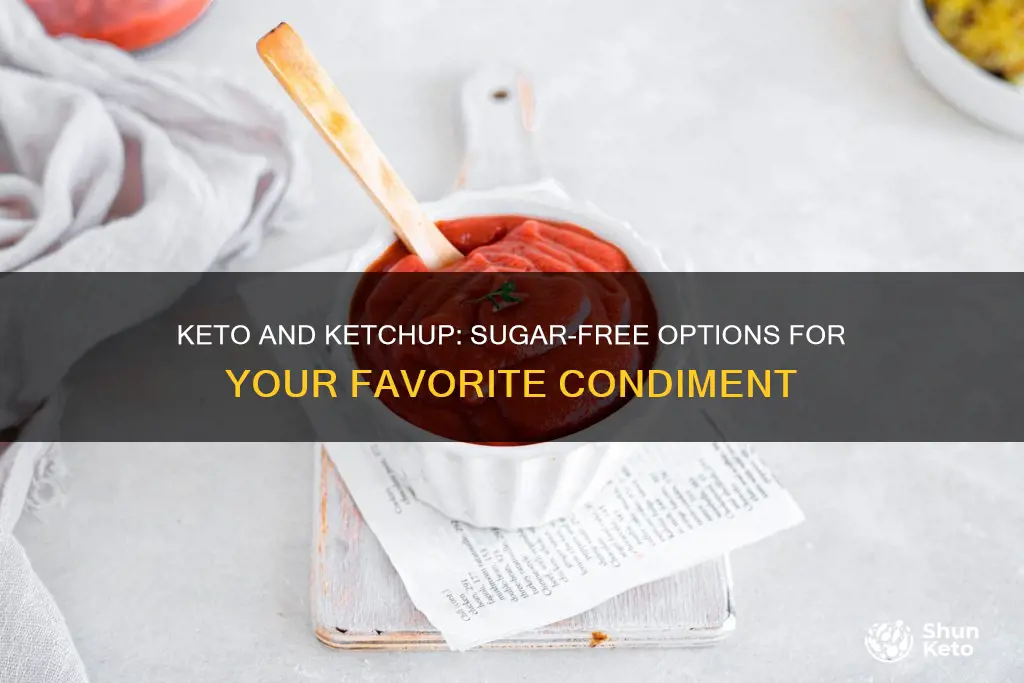 is sugar free ketchup keto