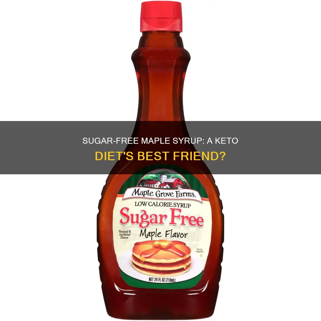 is sugar free maple syrup keto