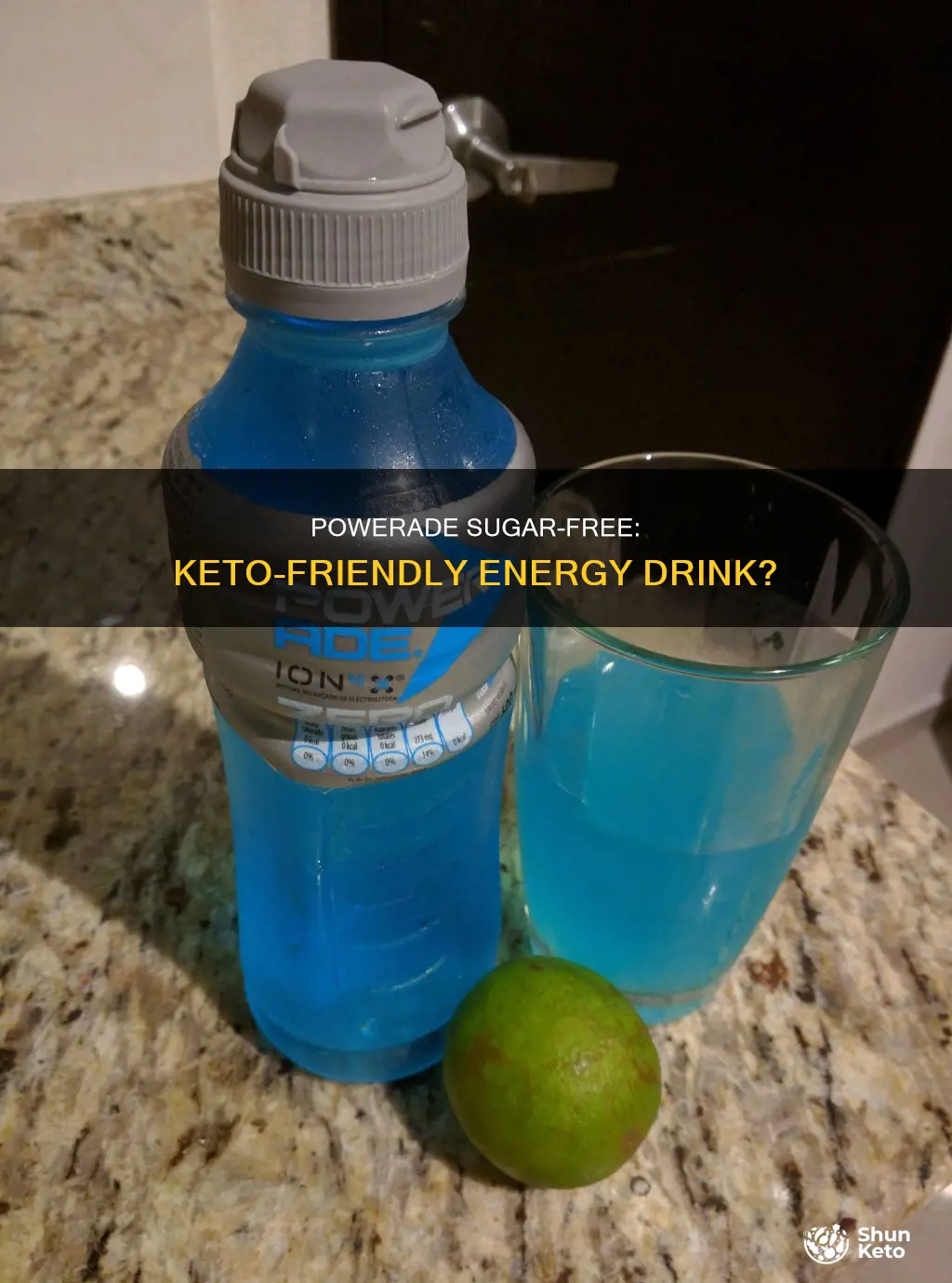 is sugar free powerade keto