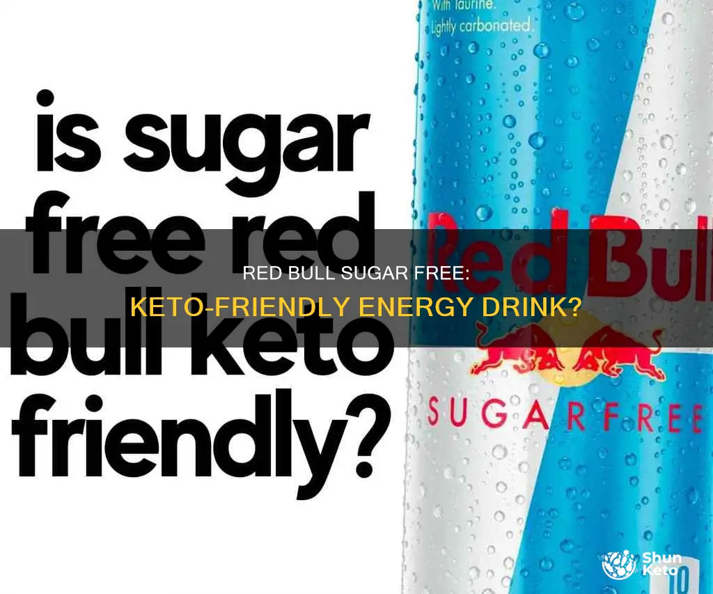 is sugar free red bull keto