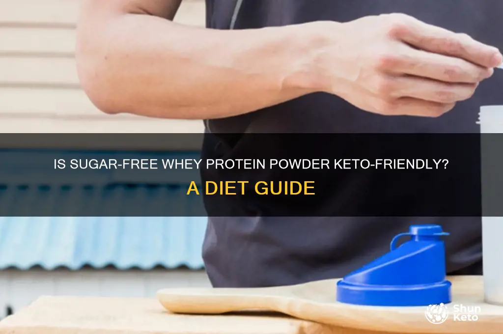 is sugar free whey protein powder accepted on keto diet