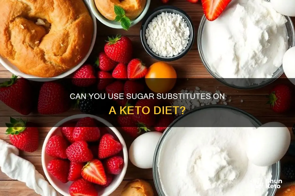 is sugar substitute allowed on the keto diet
