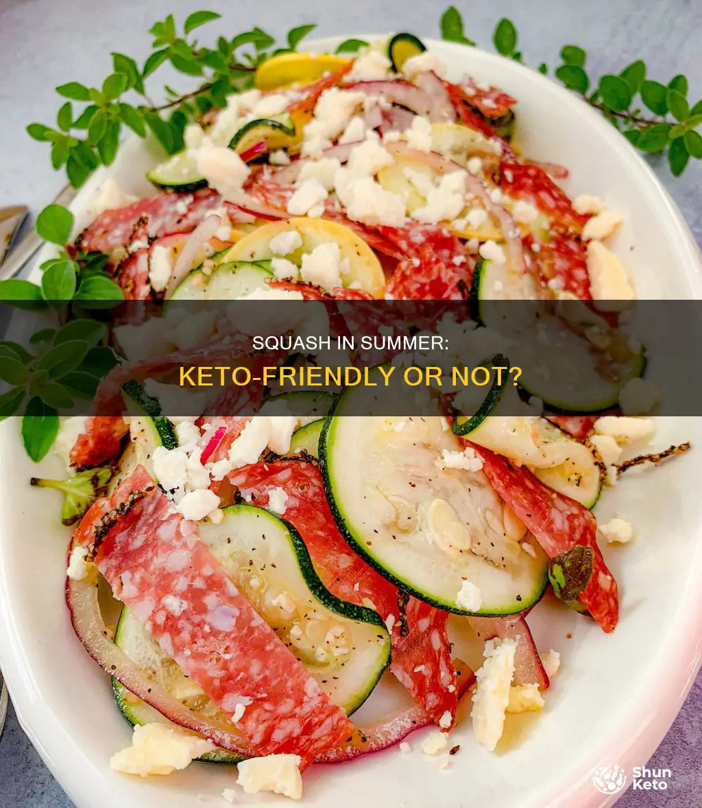 is summer squash keto approved