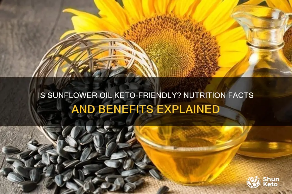 is sunflower oil keto