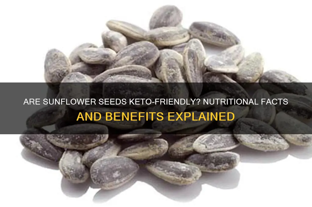 is sunflower seeds keto