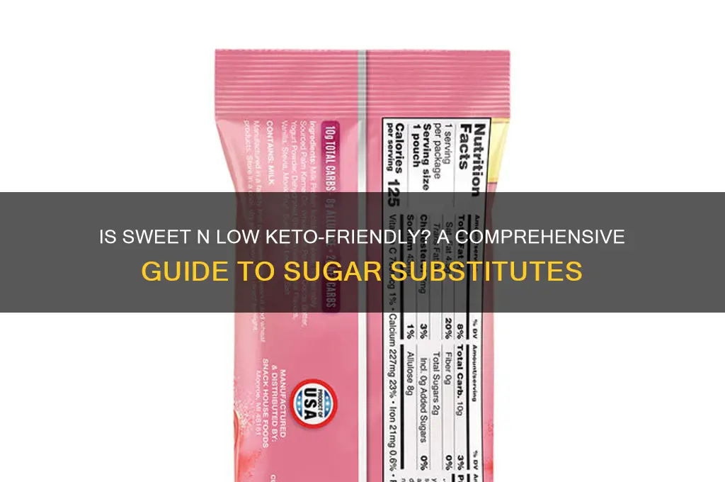 is sweet n low keto