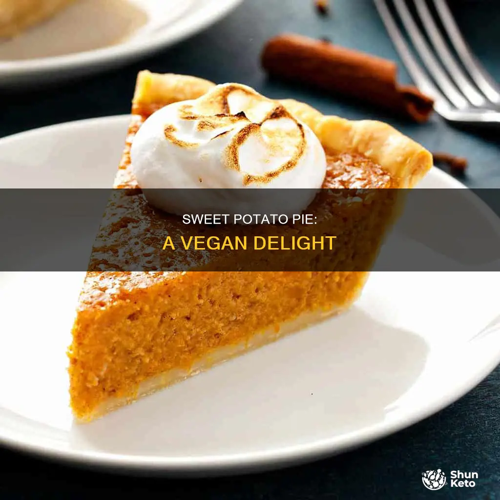 is sweet potato pie vegan diet