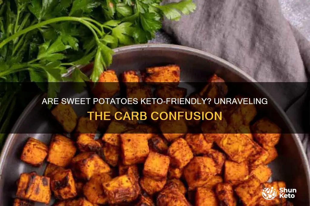 is sweet potatoes keto