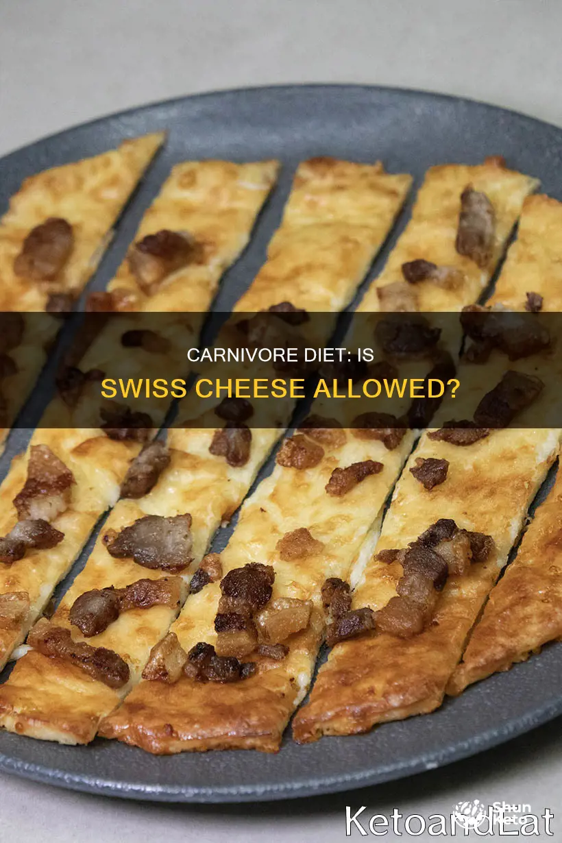 is swiss cheese ok on carnivore diet