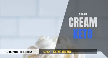 Table Cream on Keto: What You Need to Know