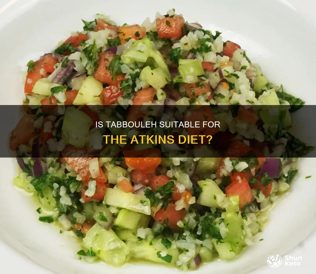 is tabouli ok for atkins diet
