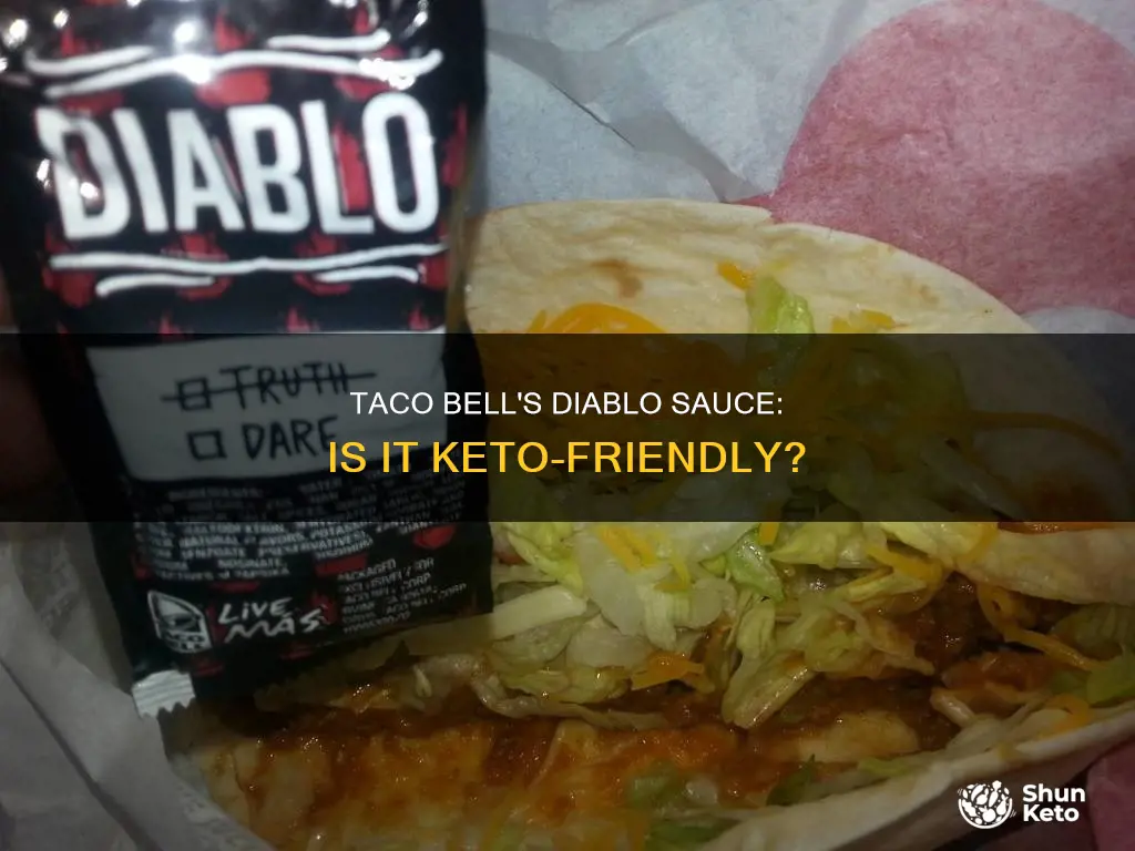 is taco bell diablo sauce keto