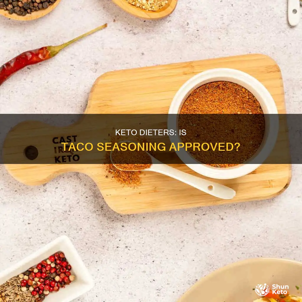 is taco seasoning keto approved