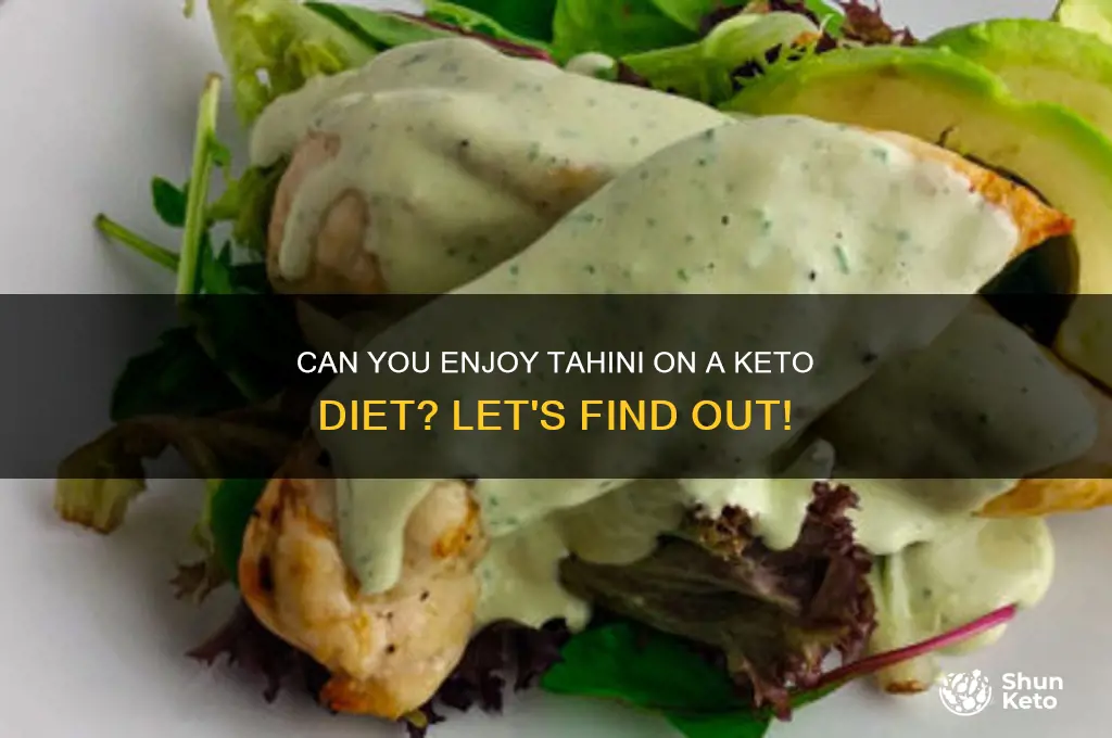 is tahini allowed on keto diet