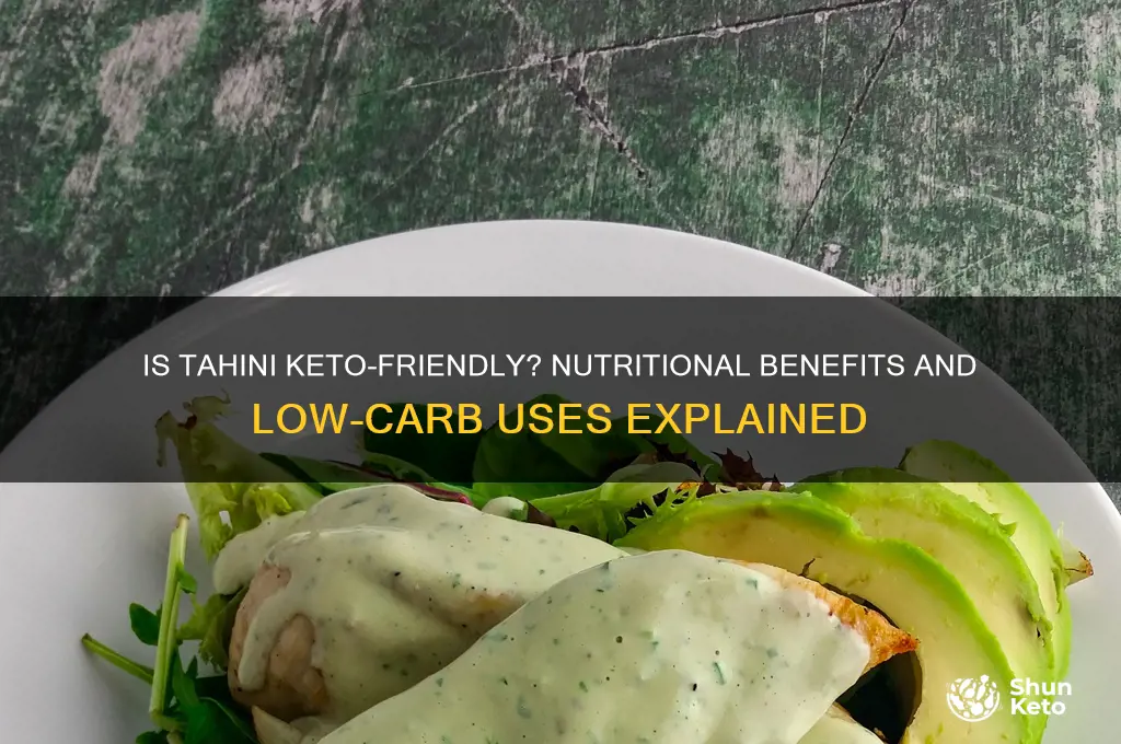 is tahini keto friendly to eat