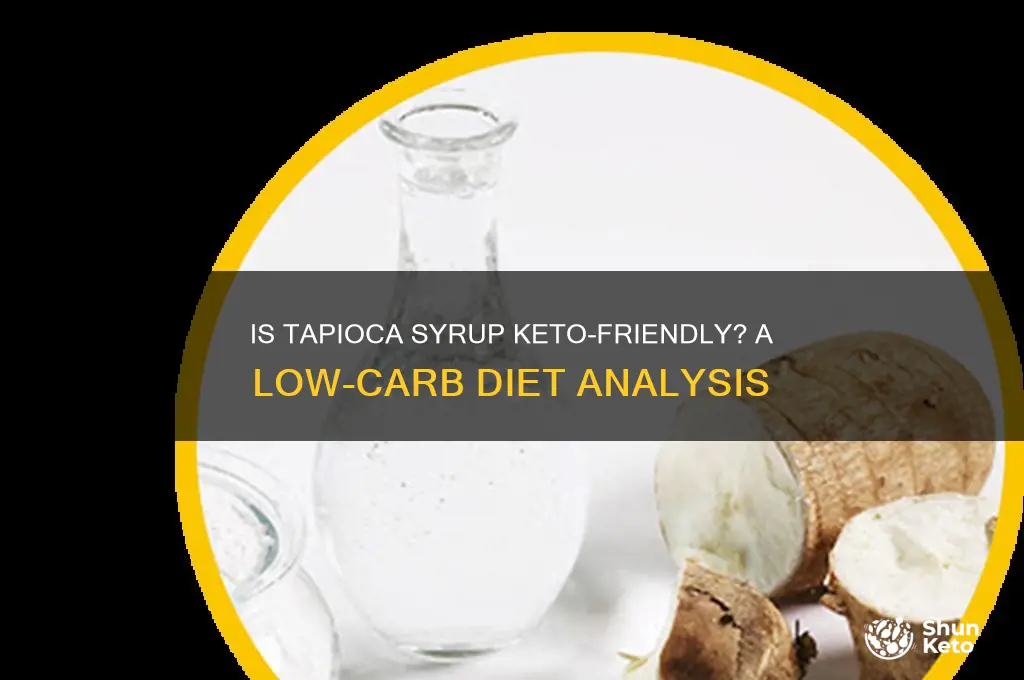 is tapioca syrup ok on a keto diet