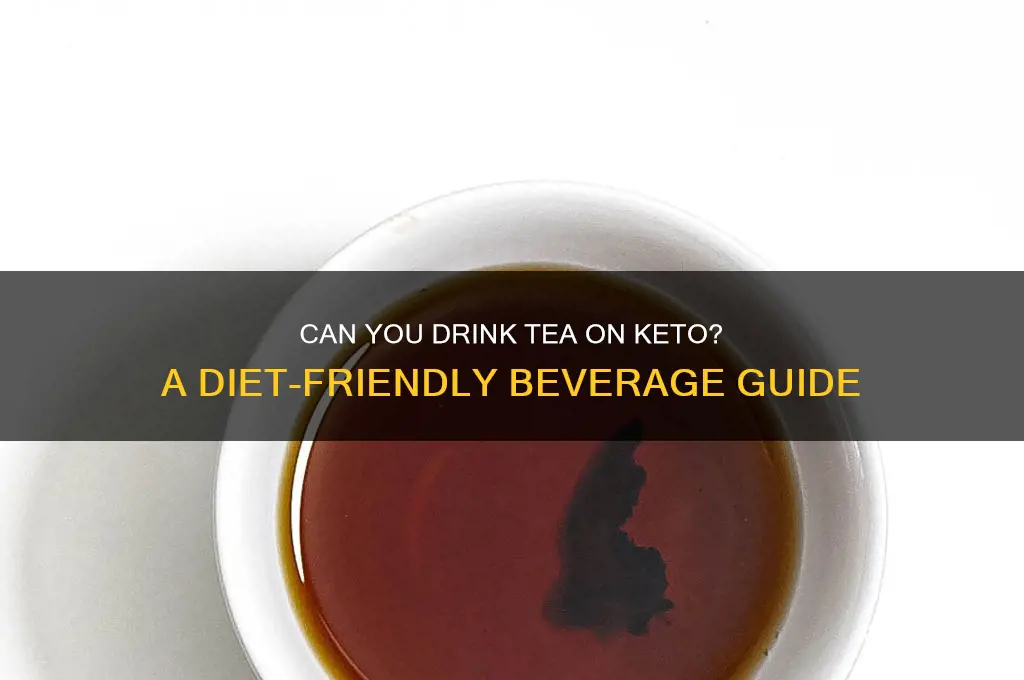 is tea allowed in keto diet