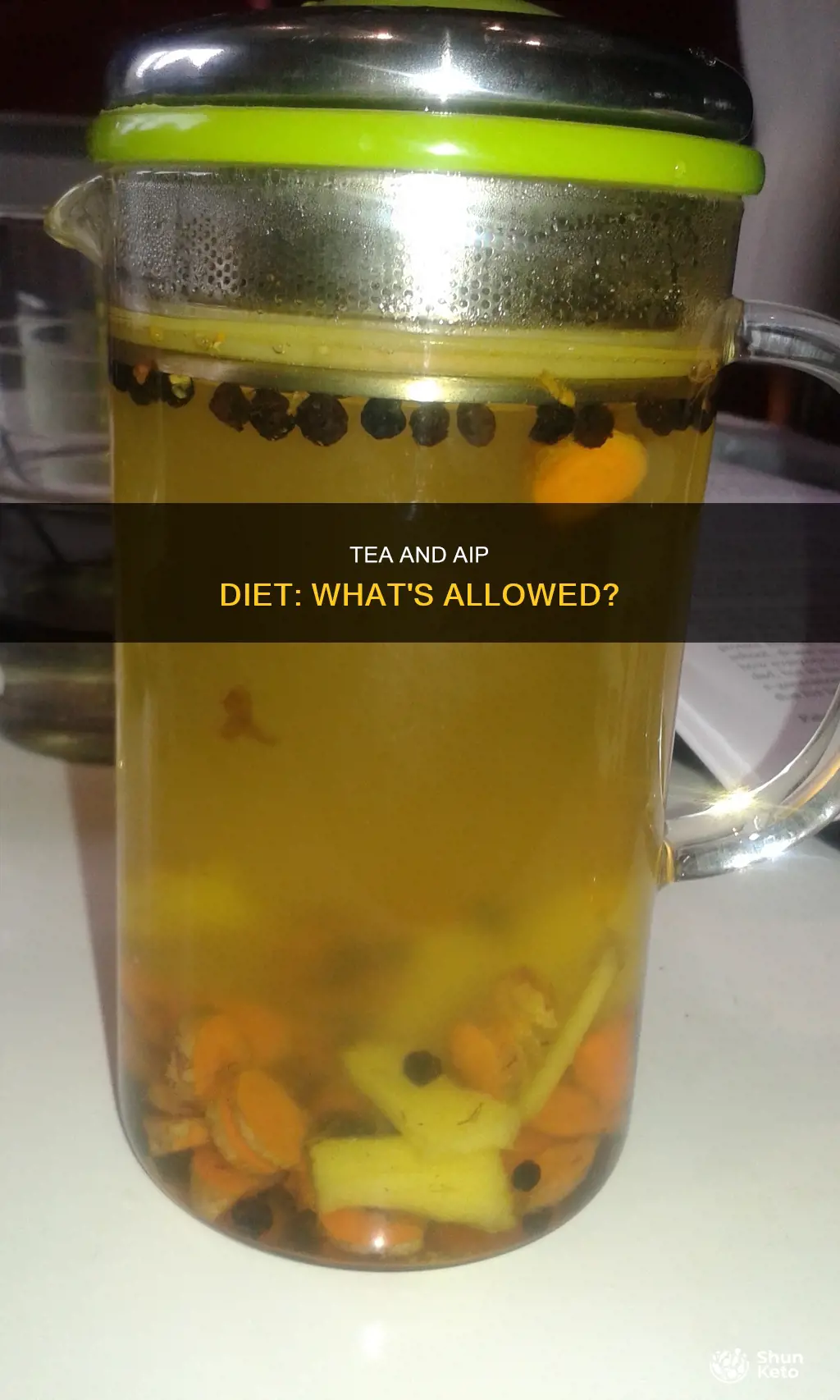 is tea allowed on aip diet