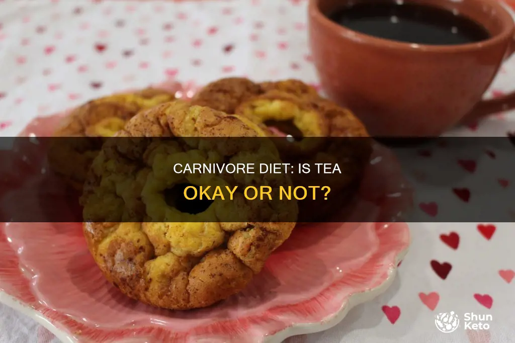 is tea ok on carnivore diet