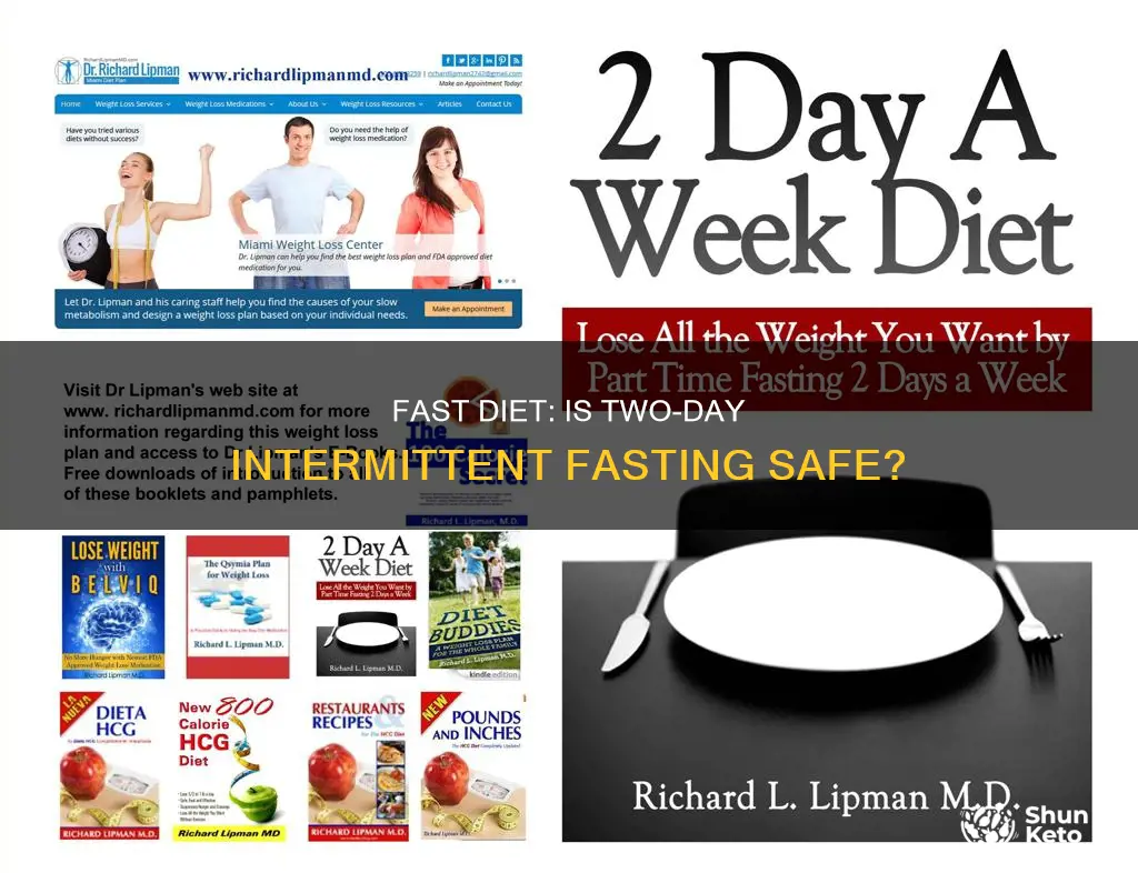 is the 2 day fast diet safe