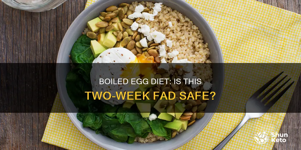is the 2 week boiled egg diet safe