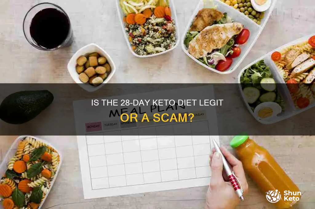 is the 28 day keto diet a scam