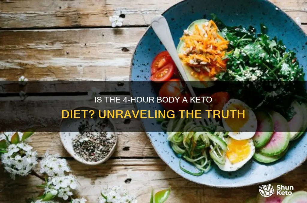 is the 4 hour body a keto diet