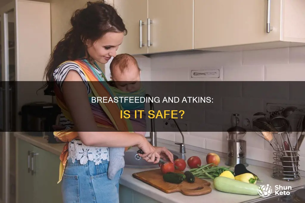 is the atkins diet ok while breastfeeding