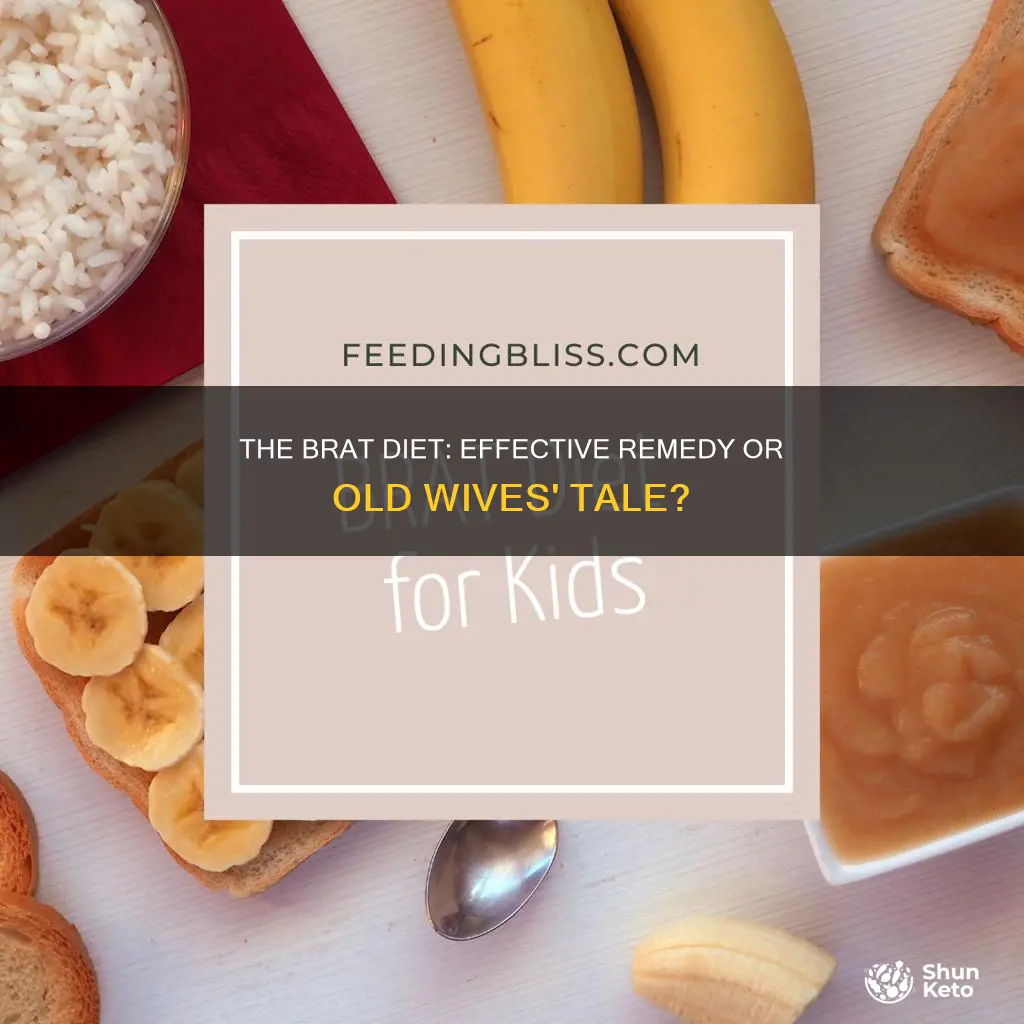 is the brat diet effective