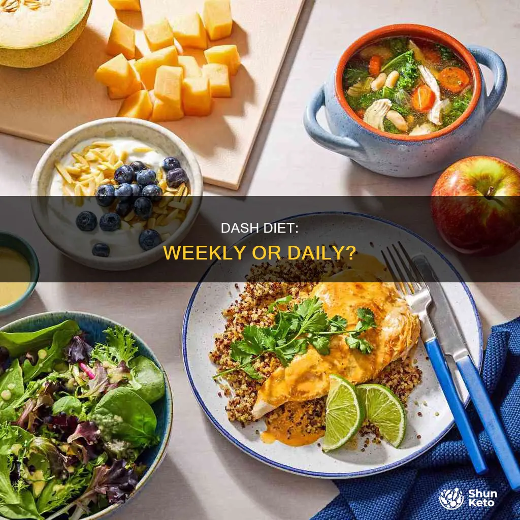 is the dash diet per week or per day
